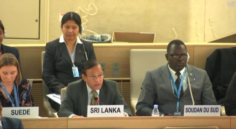 Minster Samaraweera insists Geneva Ambassador was only following instructions at HRC 40