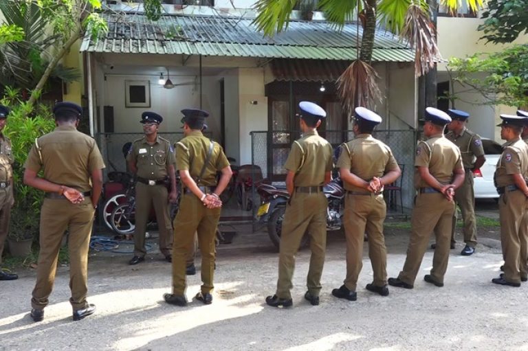Sri Lanka police searched opposition MP Ranjan Ramanayaka’s residence & arrested him.