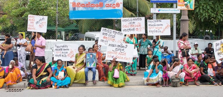 Sri Lanka: OMP requests that the families of the missing and disappeared to be included as beneficiaries for rations
