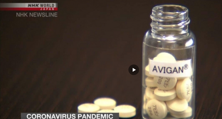 Trial of Avigan for coronavirus begins in Japan; it may cause serious side effects, says NHK.