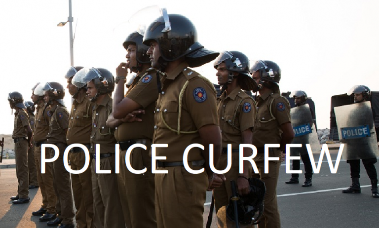 Sri Lanka HRC issues recommendations on regularizing the imposition of curfew