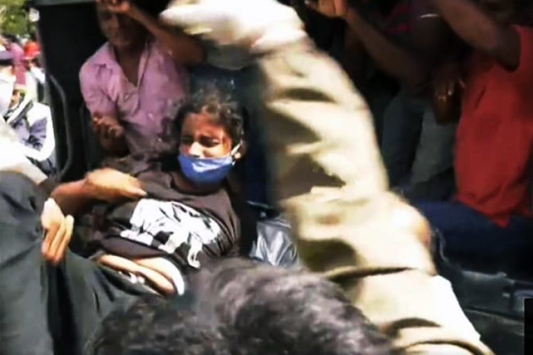 Sri Lanka: Liberation Movement condemns violence and violation of human rights by the Police!
