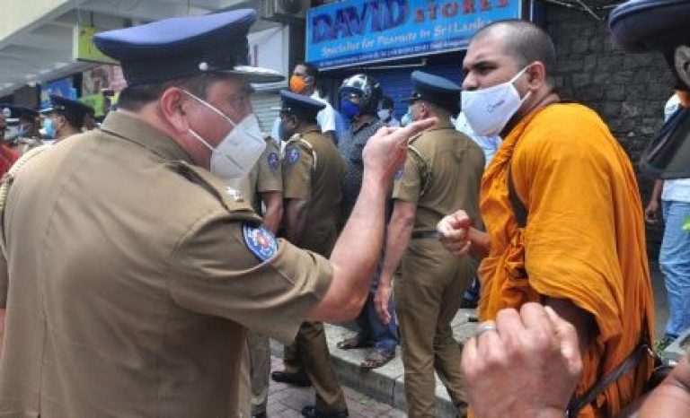 Sri Lanka Cracks Down on Black Lives Matter Solidarity Protest