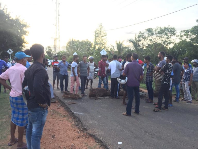 Sri Lankan police assault on Tamil youths prompts village protest