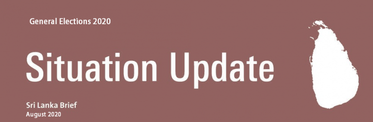 Sri Lanka Brief Update:  General Election 2020- Stats and Trends