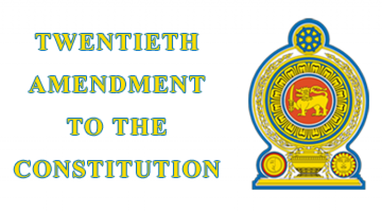 Some Reflections on the Twentieth Amendment Bill – Asanga Welikala
