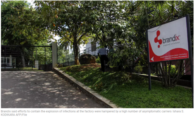 Garment workers on front line of Sri Lanka coronavirus outbreak