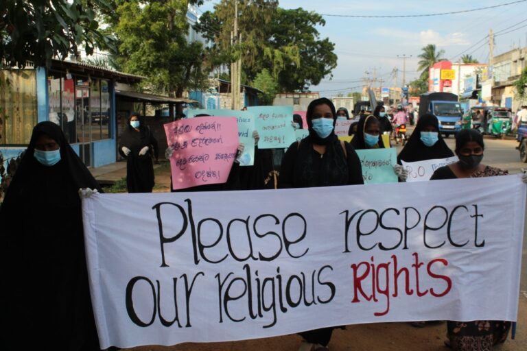 #stopforcedcremations campaign is gathering momentum in Sri Lanka.