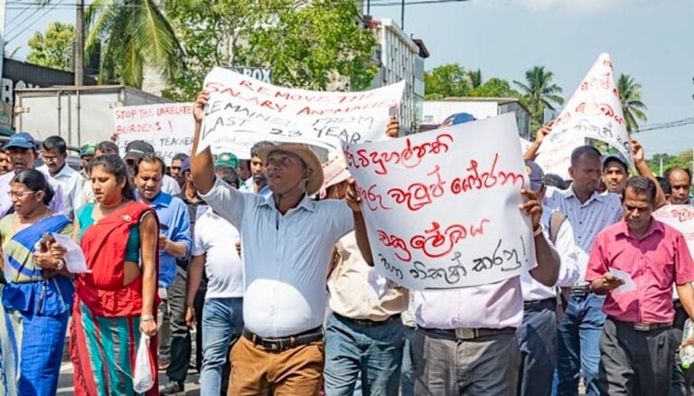 Sri Lanka: Essential services Gazette issued making strikes illegal