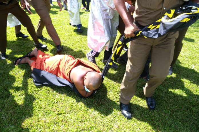 Protest Kothalawala act 090721 FB 1photo