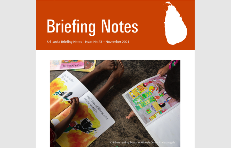 Briefing Note: Prevention of Child Abuse in Sri Lanka – Impediments & Opportunities
