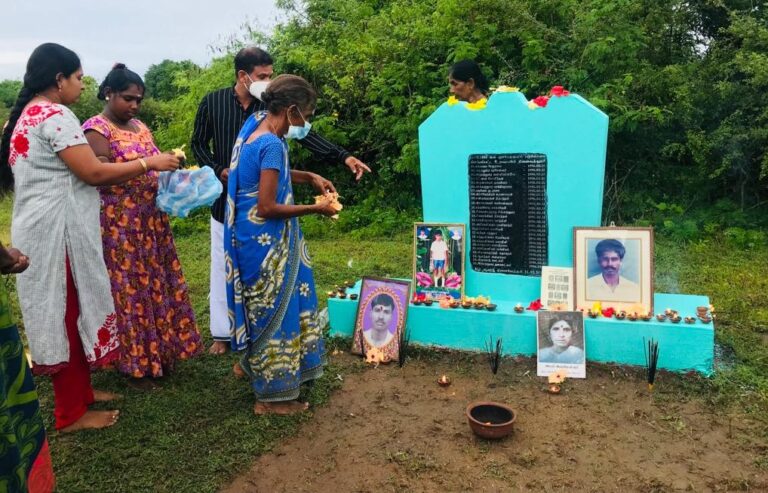 Sri Lanka: Memorial  event held in Kumarapuram,Trincomalee
