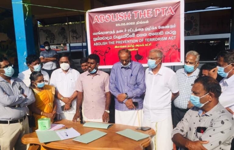 Sri Lanka: PTA was unconstitutional from the beginning,brought in for 6 months has gone on to live for 43 years. -M.A. Sumanthiran (MP)