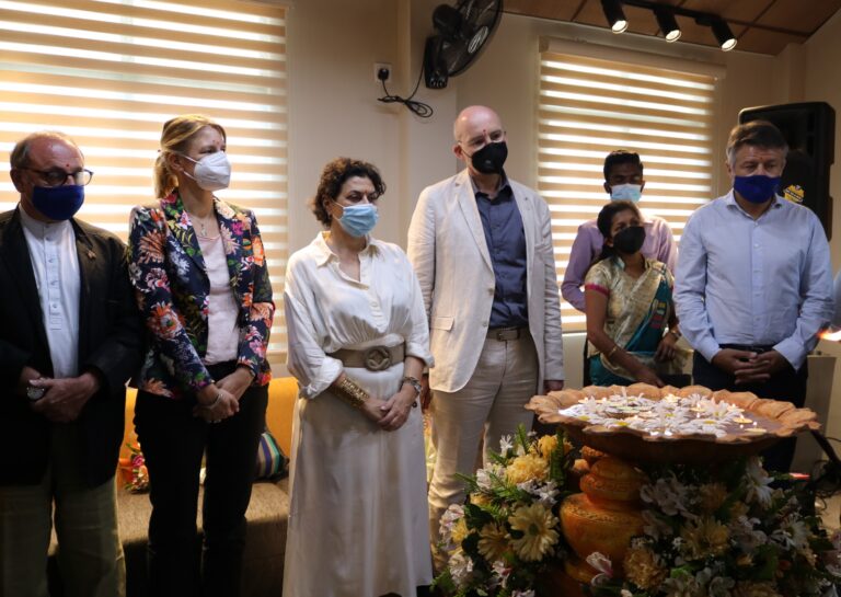 EU Ambassadors visit rural development projects in Central Province, Sri Lanka