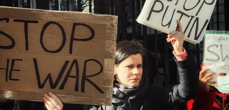 Military invasion of Ukraine:  Feminist Resistance Against War