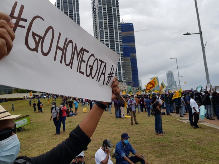 Sirisena wants all ten fringe parties to sit in the interim council under Gotabaya Rajapaksa!