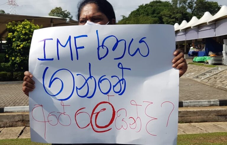 Make Assistance to Sri Lanka  conditional on democratic governance & social justice – INSD urges IMF