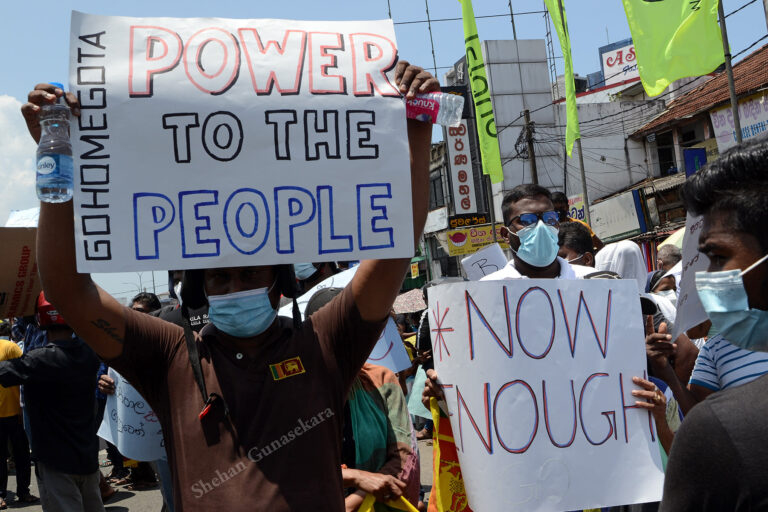 Samantha Power insists on urgently needed political and economic reforms in Sri Lanka.