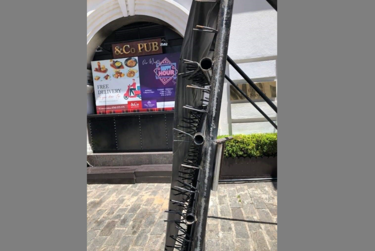 Use of spiked ‘torture’ barricades by police challenged; Rights activist & lawyer Senaka Perera files a FR petition (Full text)