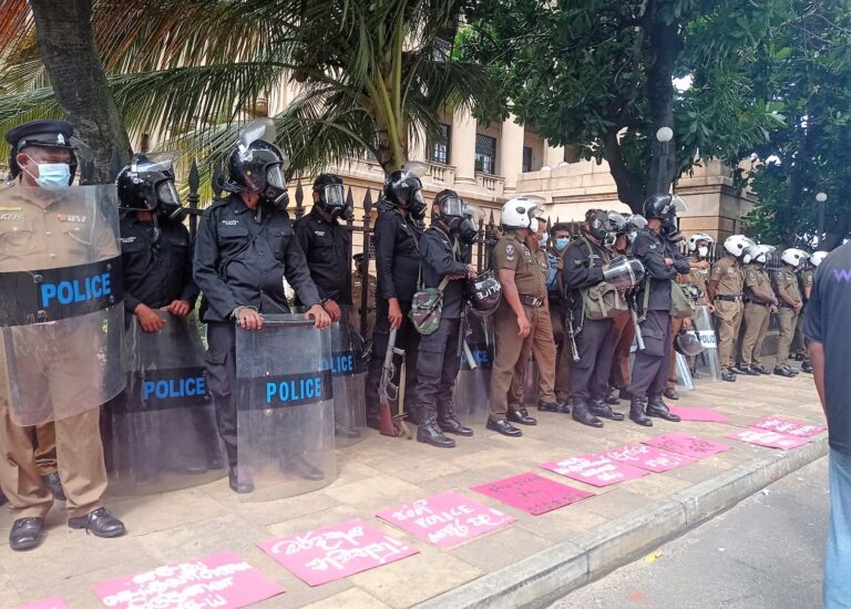Sri Lanka added to human rights watch list as authorities violently crackdown on protests with impunity
