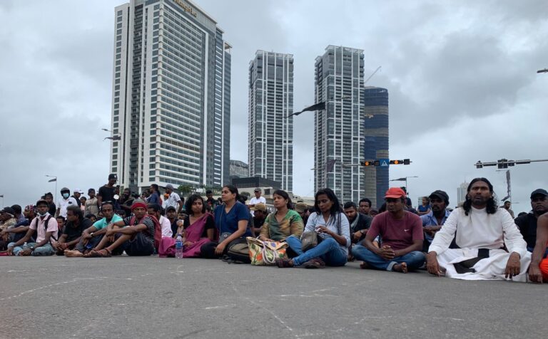 European Union condemns the unwarranted use of force against peaceful demonstrators in Sri Lanka