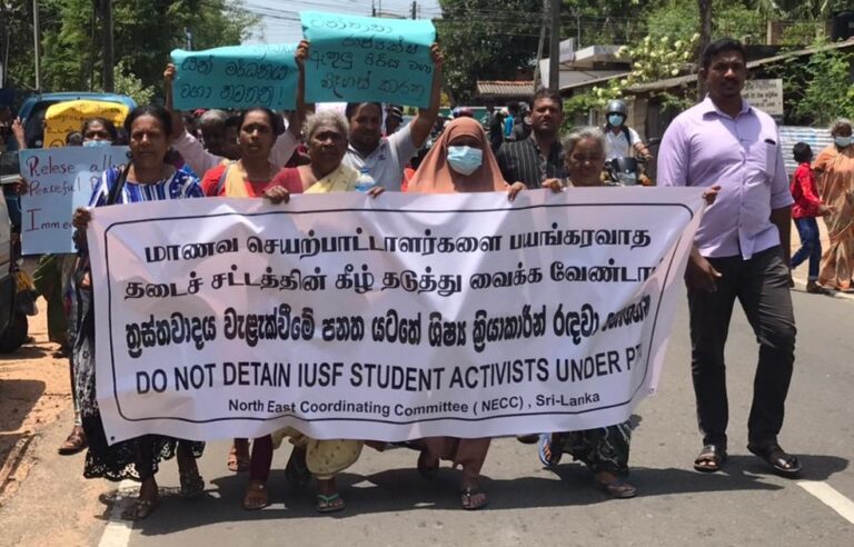 BASL calls upon Ranil Wickremasinghe to rescind the Detention Orders issued on protestors and to refrain from using the PTA