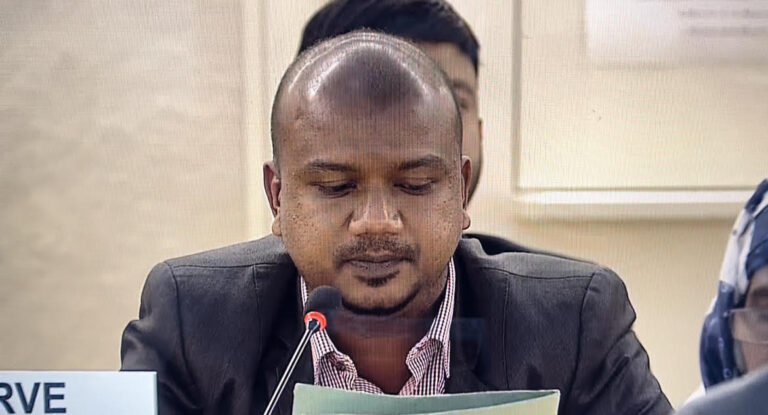 HRC 51: Nuwan Bopage calls for accountability for war time atrocities, economic crimes & Easter attacks