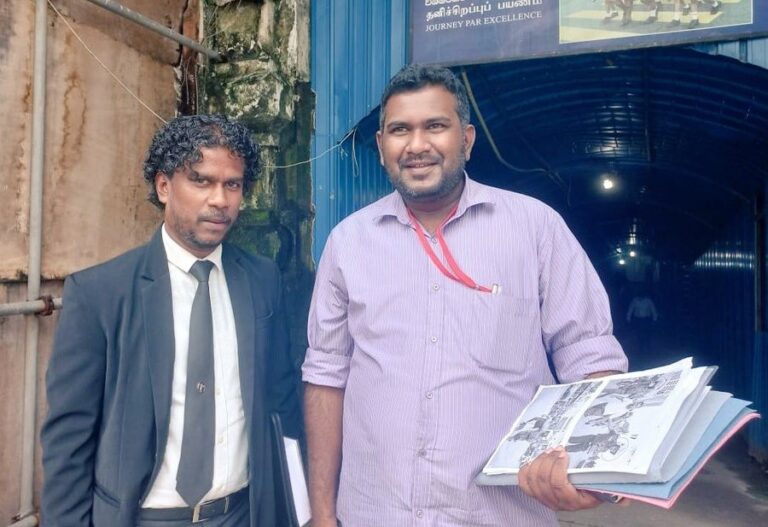 Journalist and HRD Tharindu Jayawardhana questioned by CID