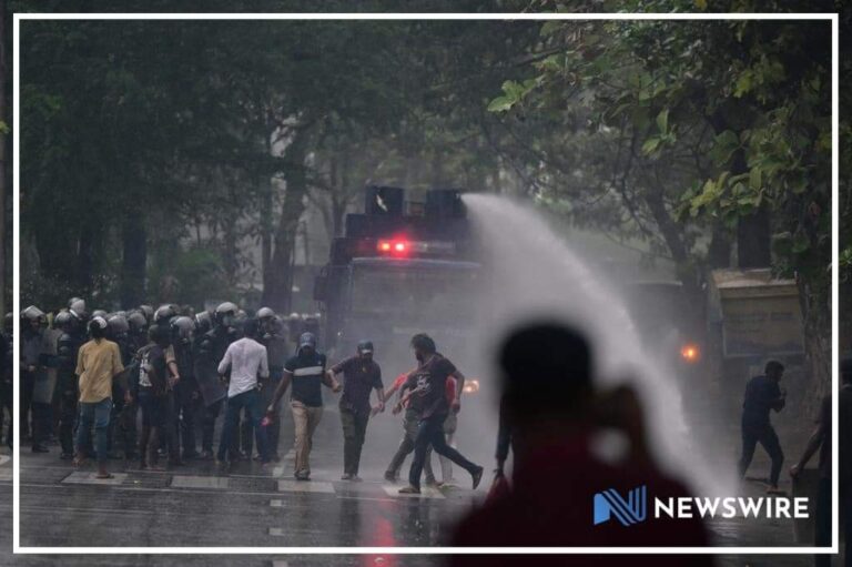 Sri Lanka: Uni student led protest march tear gassed