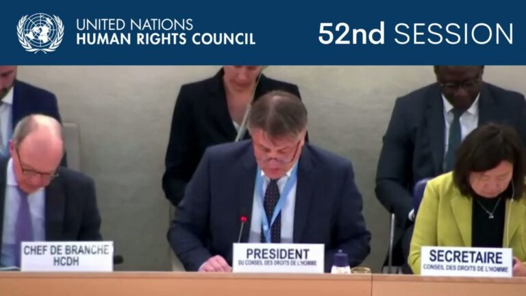 Apply  principles of command responsibility & investigate those most responsible for Easter attacks – CSR to UNHRC