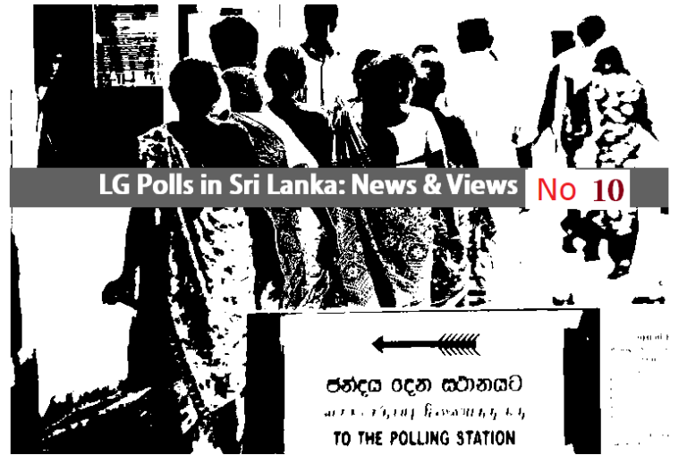 LG Polls in Sri Lanka: No legal barrier to hold polls ; Prez attack EC lawyer; Church of Ceylon against the postponement