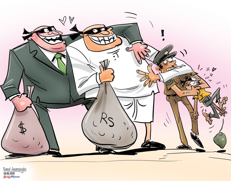 Sri Lanka: Another case withdrawn by Bribery commission and former ...