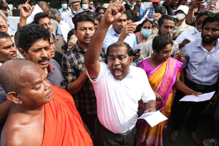 Protest In Colombo