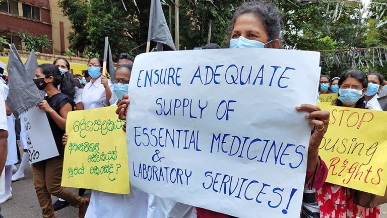 Sri Lanka:  20 govt. hospitals already closed down; number could rise to 70 – GMOA