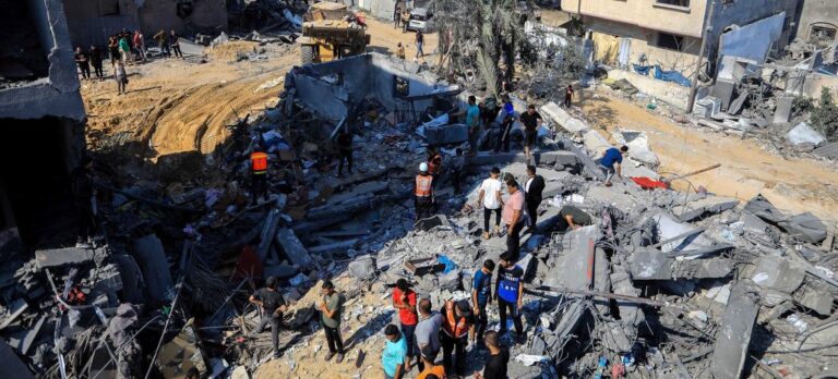 First Person: ‘Severe shock’ as Gaza neighbourhoods are erased