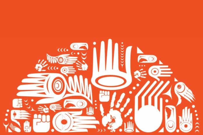 2Photo: Design from Indigenous artist and Arts Umbrella Board member James Harry (Nexw’Kalus)