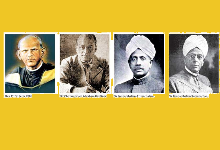 The Status of Tamils in Ceylon, waxed and waned in the pre and post-Independence eras respectively