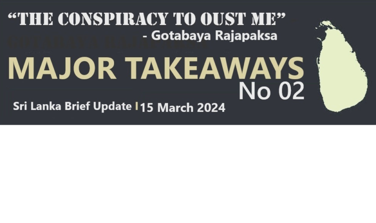 If there was a conspiracy it was by the military: Gota’s “The Conspiracy to Oust Me”- Major Takeaways (02)