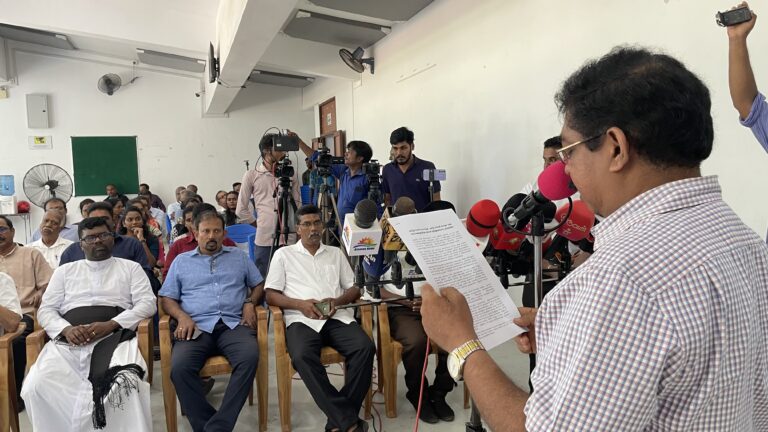 Tamil political parties and civil society activists sign agreement to field common presidential candidate