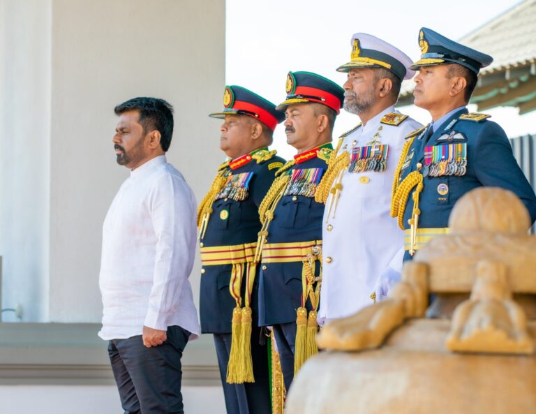 All Sinhalese PTF with Tri-Forces commanders to implement AKD’s ‘Clean Sri Lanka’ concept; 17 Males &1 Female!