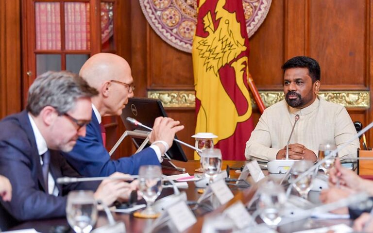 Full Support for Sri Lanka’s Initiatives to Promote National Unity, Reconciliation and Human Rights