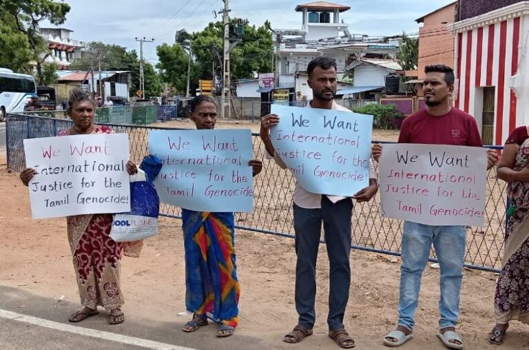 Protest Across the North-East Demanding  the Justice  through an InternationalIindependent Investigation Mechanism