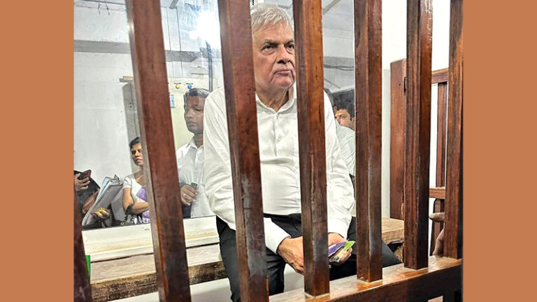 Ranil Wickremesinghe remanded over UK trip spending scandal