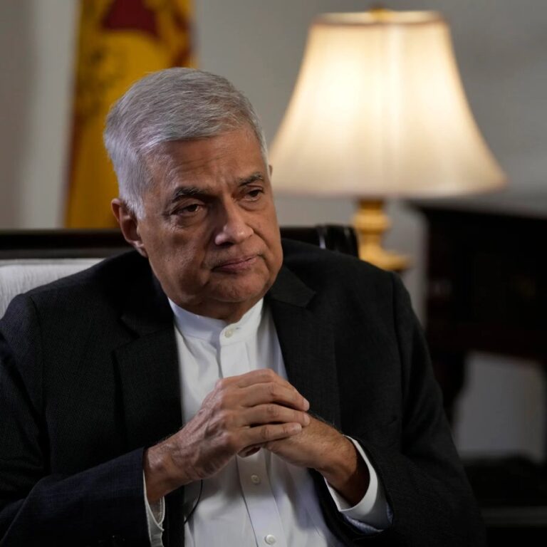 Former President Wickremesinghe  Arrested Over Alleged Misuse of State Funds
