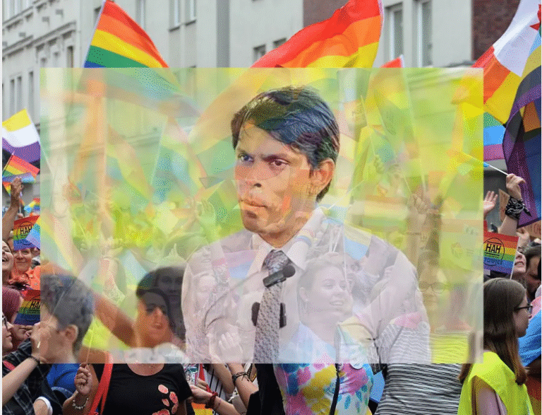 Archuna’s theory that being crazy is okay and being gay is a tragedy and the LGBTQIA+ community