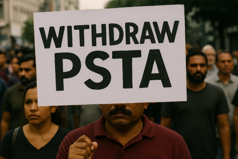 Civil Society, Activists and Trade Unions Urge Government to Withdraw New Anti‑Terror Bill