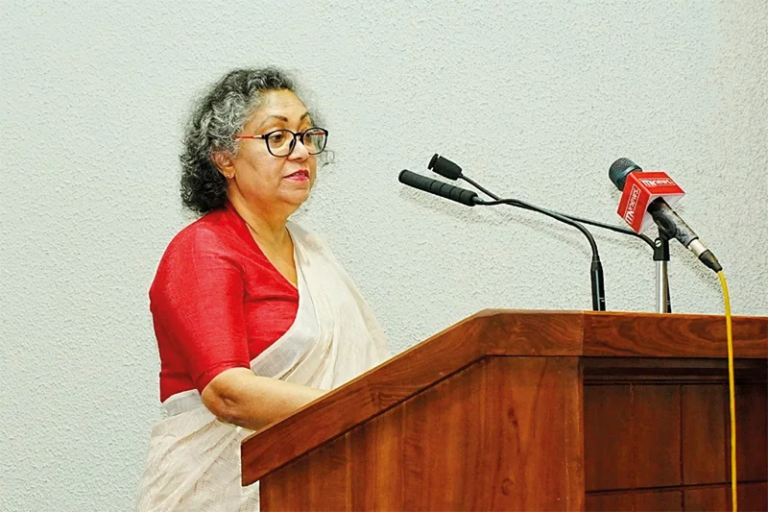 Justice Kumudini highlights male dominance at senior levels and the lack of a woman president at the BAS