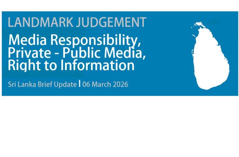 Landmark Ruling on Private Broadcasters, Media Responsibility  and Right to Information